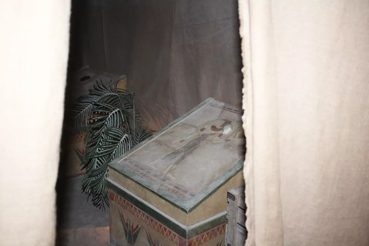 Salle Le Tombeau du Pharaon, escape game difficile Team Break