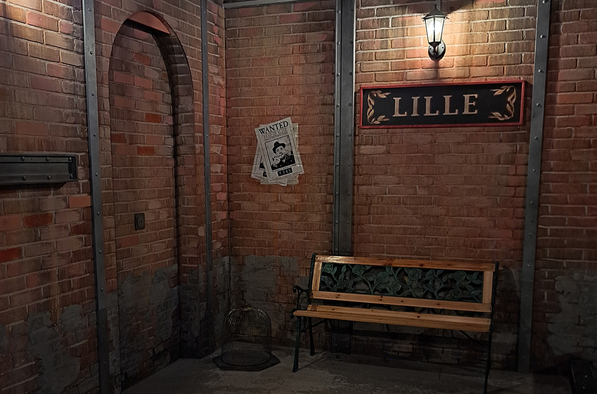 Le quai de brique et la plaque Lille, escape game chez Team Break Lille