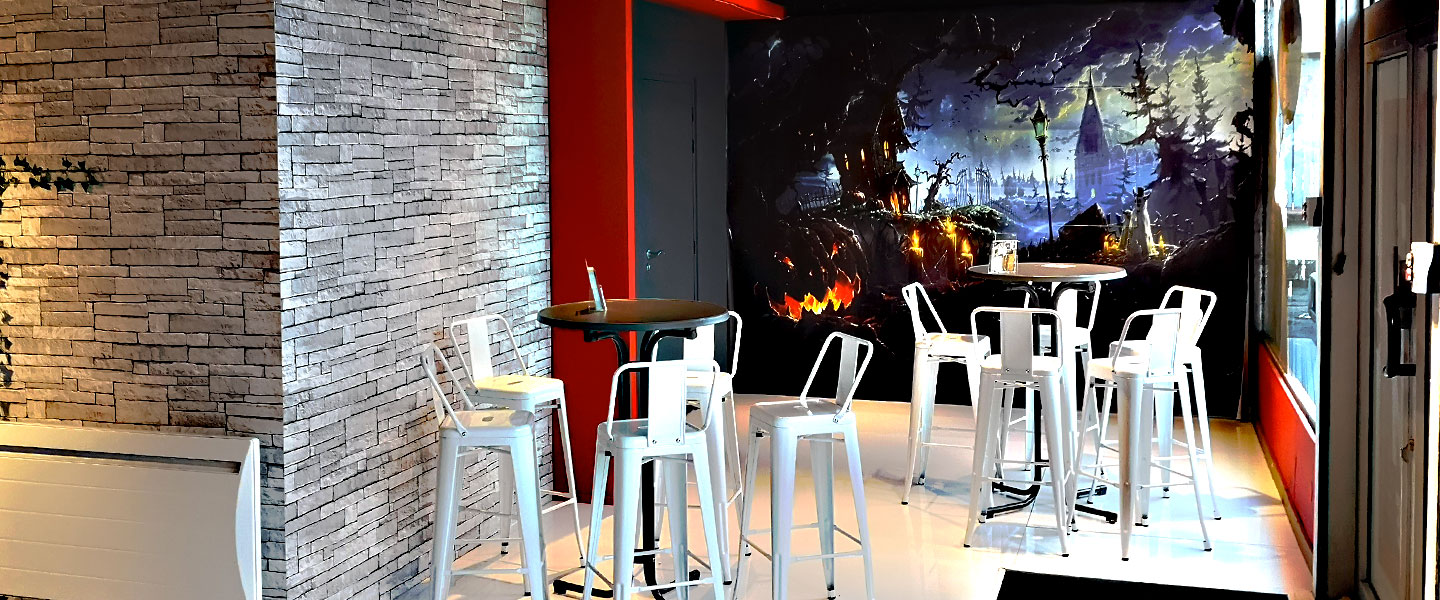 L’espace d’accueil de l’agence