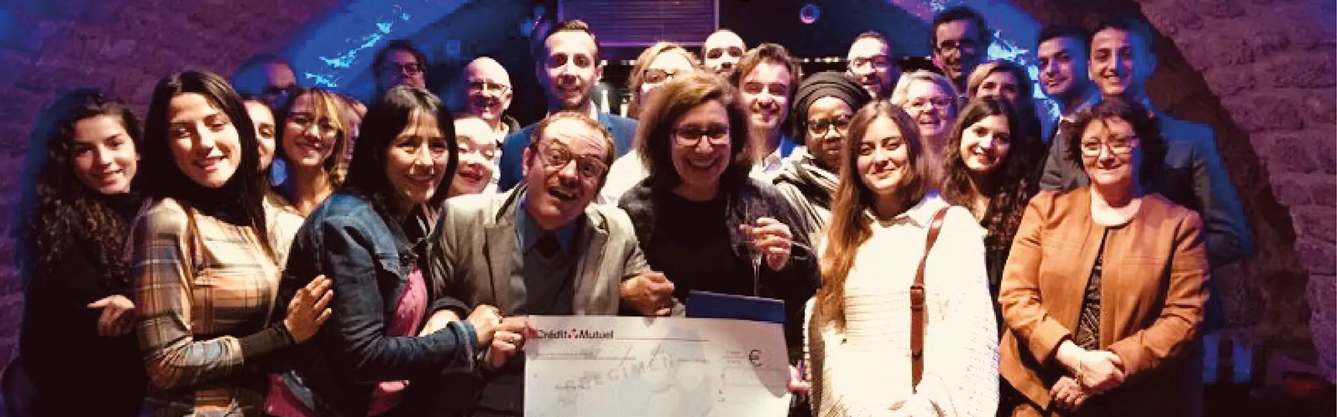 Les participants réunis pour la photo de groupe