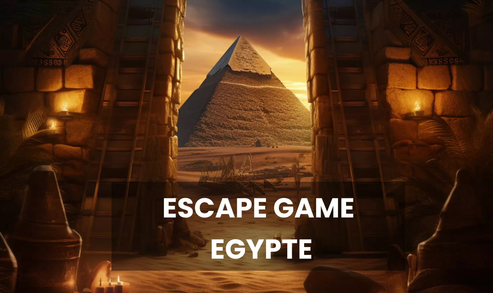 pyramide ensoleillée