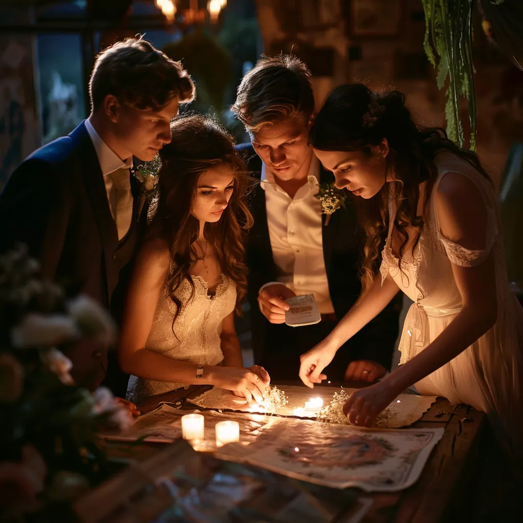 escape game lors d'un mariage