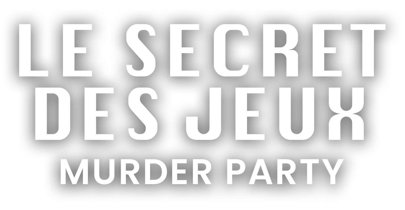 Logo Le Secret des Jeux, murder party