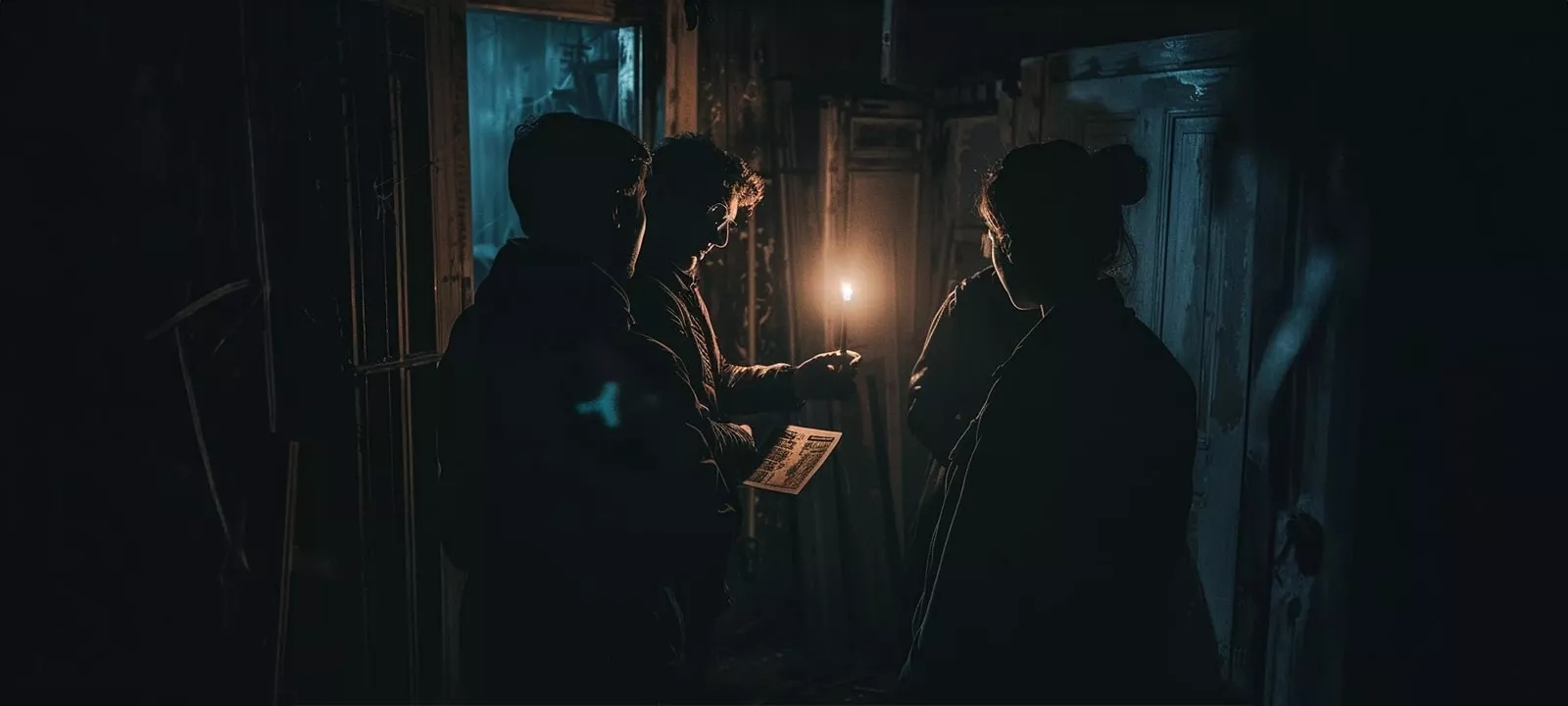 Joueurs dans une murder party