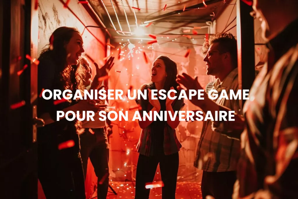 Anniversaire dans une salle d'escape
