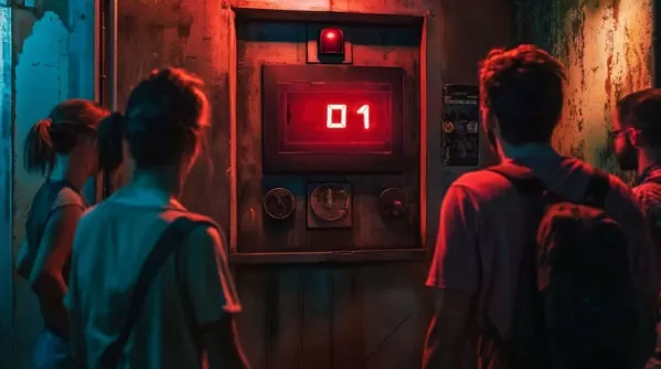 Personnes dans une salle d'escape