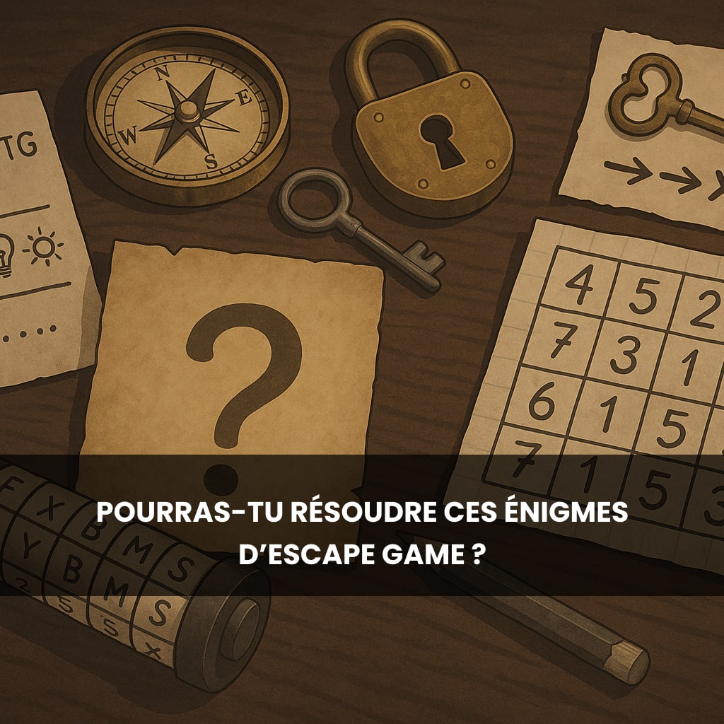 couverture illustrant des puzzles et enigmes à résoudre