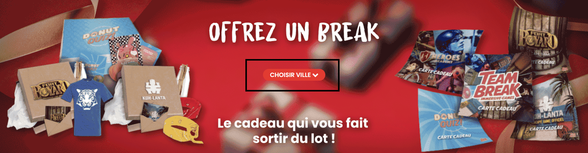 Bannière du choix de ville