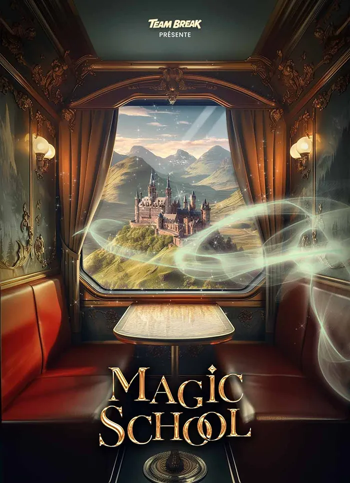 Décor école de magie — Magic School