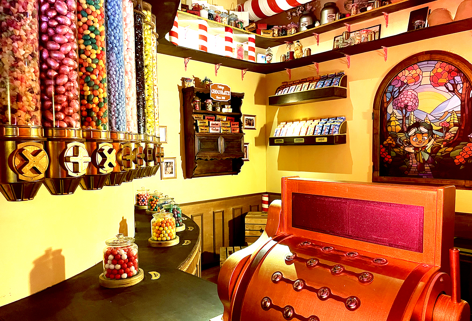 La boutique de Chocoland, escape game La Chocolaterie à Lille